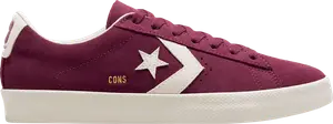 Кеды Converse CONS Pro Leather Vulc Pro Suede Low Cherry Vision, красный