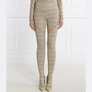 Леггинсы узкого кроя Patrizia Pepe, бежевый