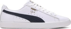 Кроссовки Puma Clyde Core Leather Foil White Navy, белый