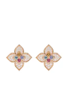 Серьги Venetian Princess из розового золота с камнями Roberto Coin, розовый