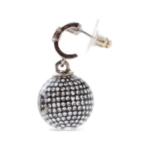 Coco Mark серьги sphere CHANEL, серебро