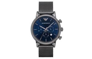 EMPORIO ARMANI Мужские мужские часы со стальным ремешком Европейские и американские часы, Синий