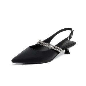 GEMEIQ Стройные каблуки на высоком каблуке 4,5 см женские черные, цвет Black