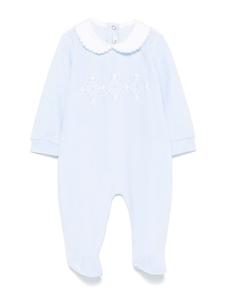 Siola пижама с цветочной вышивкой, синий