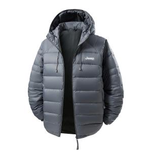 Пуховик Star Shadow Unisex Jeep, темно-серый