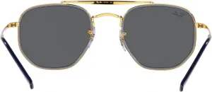 Солнцезащитные очки Ray-Ban RB3648m The Marshal II с шестиугольной оправой, Legend Gold/Dark Grey