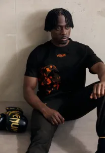 Футболка с гигантским принтом Venum, Black/Orange