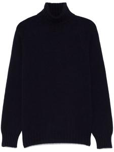 Свитер в рубчик Ma'ry'ya, синий