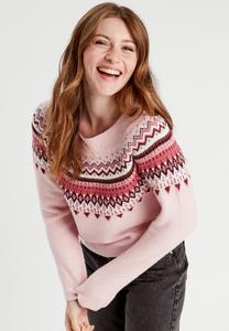 Джемпер MIT LANGEN ÄRMELN Cache Cache, светло-розовый