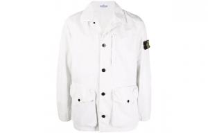 Куртка мужская белая Stone Island, белый