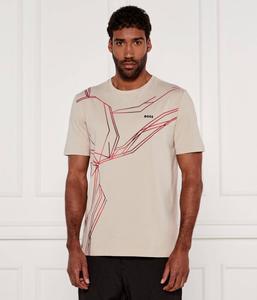 Футболка футболка жук Regular fit Boss Green, желтый