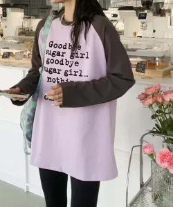 Футболка с длинными рукавами-реглан с принтом Aimoha - Select -, цвет Purple