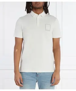 Футболка поло Regular fit Armani Exchange, бежевый