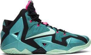 Кроссовки Nike LeBron 11 'South Beach', бирюзовый