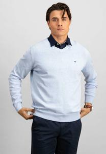 Джемпер V-NECK Fynch-Hatton, светло-голубой