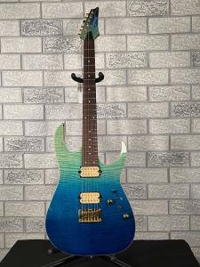 Ibanez RG421HPFM-BRG Стандартная градация Blue Reef RG421HPFM-BRG Standard