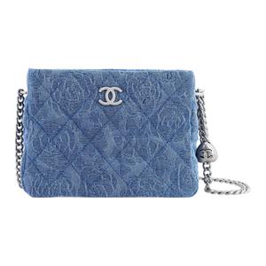 CHANEL Джинсовая сумка-шоппер