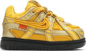 Кроссовки Nike Off-White x Rubber Dunk TD 'University Gold', золотой