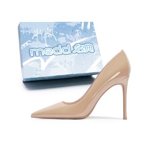 Medd Стройные каблуки на шпильке женские - нюд[Высококачественная упаковка], цвет Nude[High-Quality-Box]