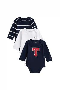 Упаковка из 3 хлопковых детских брюк Tommy Hilfiger, темно-синий