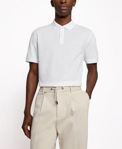 Мужская хлопковая рубашка-поло Boss Hugo Boss