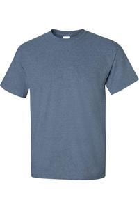 Футболка Gildan Ultra Cotton, цвет heather indigo
