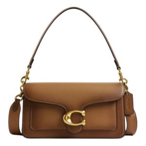 COACH Кожаная сумка через плечо среднего размера для женщин