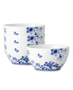 Мини-Миски Bloomington Road, набор из 4 штук Noritake, blue