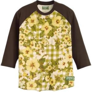 Футболка Denim Tears Cotton Gingham Baseball Levis, темно-зеленый