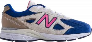 Кроссовки New Balance Kith x 990v4 Little Kid 'Daytona', синий