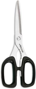 Arcos Serie Prochef кухонные ножницы, лезвие из нержавеющей стали 200 мм, рукоятка полипропилен, черный