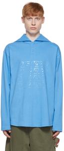 Синий Хлопок Хенли We11done