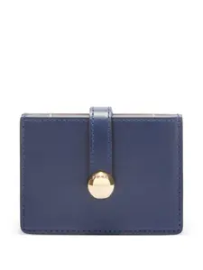 Картхолдер на кнопке Furla, синий