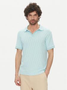 Рубашка поло стандартный крой 5GHP03 6326A Marciano Guess, голубой