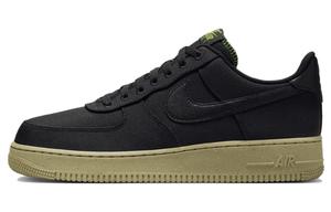 Мужские кроссовки для скейтбординга Nike Air Force 1, Черный/Зеленый