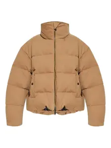 Стеганая куртка с принтом оленя DSQUARED2, коричневый