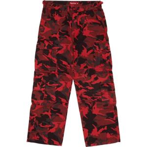 Брюки Supreme Cargo Red Camo, красный