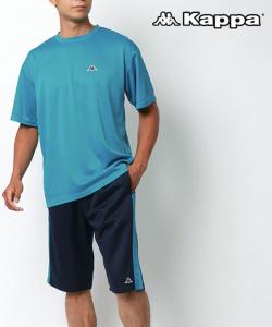 Комплект Kappa Dry из быстросохнущей футболки с коротким рукавом и шорт для мужчин и женщин, унисекс.