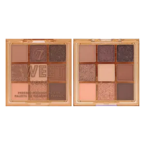 W7 Sweet Coco палитра прессованных пигментов Coco для век, 8,1 г