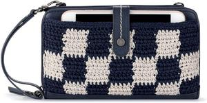 Сумка через плечо Sak Iris, джинсовая клетка