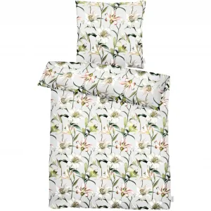 Постельное белье APELT «Лилия ГОЦ», цветение королевской лилии, серый