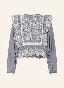 Блузка-Рубашка Orazio с ажурным кружевом Weekend Max Mara, мультиколор