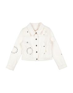 Джинсовая куртка для девочек Chloé, кремовый
