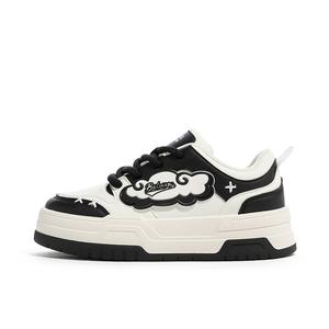 Непромокаемые и дышащие лоу-топ скейтерские кроссовки для женщин и подростков Babaya, белый