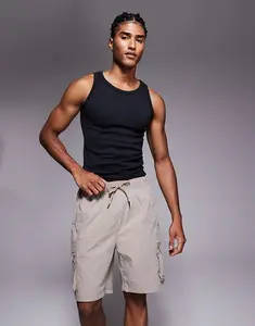 Шорты-карго River Island цвета светло-каменного камня