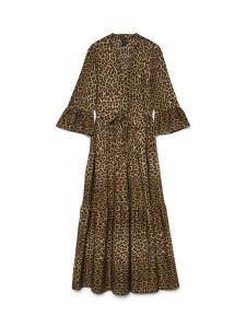 Макси платье VERO MODA ZERA, mottled brown