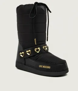 Зимние ботинки Love Moschino, черный