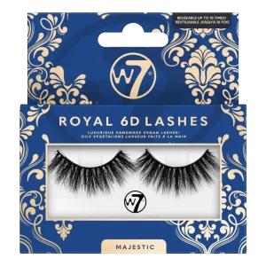 W7 Royal 6D Lashes ресницы искусственные величественные, 2 шт/1 упаковка