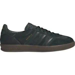 Кроссовки Adidas Gazelle Indoor 'Shadow Green Gum', зеленый