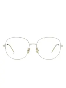 Очки в овальной оправе Givenchy Eyewear, серебряный